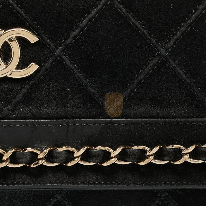 CHANEL CLASSIC FLAP SUEDE BAG (26*17*8.5cm)
